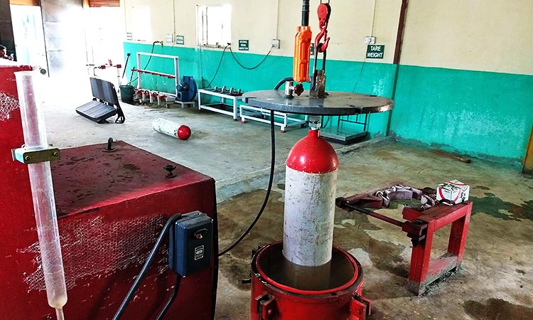 Hydro Testing of CNG Cylinder in Delhi