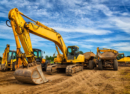 Construction Machines Available for Rent in Sansadhan™